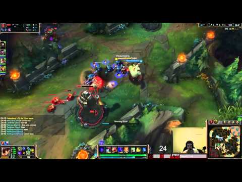 Wingsofdeath as Ziggs vs Heimerdinger Mid : S5 Challenger Ranked Gameplay