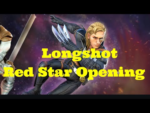 Longshot | 20 x Red Stars Orbs Opening | Marvel Strike Force - Free to Play