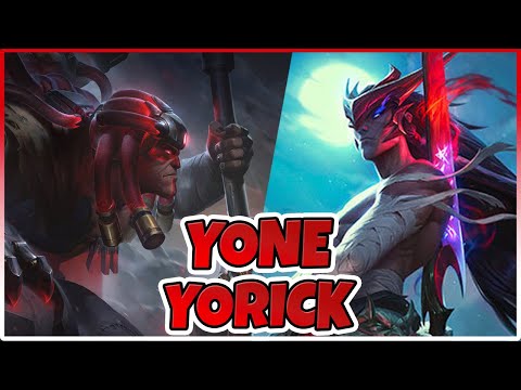 THE YONE + YORICK MATCHUP TOP LANE (trying to impress my Yuumi) - League of Legends