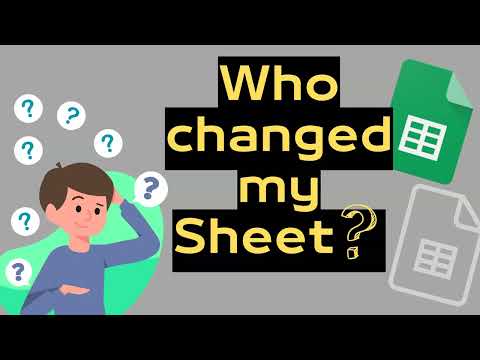 Track USER Activity in Google Sheets with Apps Script 🚦 | Custom Edit Log & User Detection