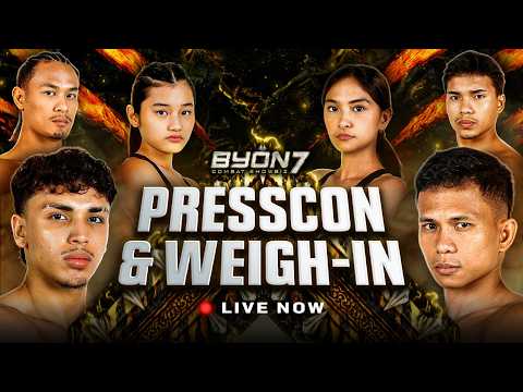 PUTRA VS RONAL II ! WEIGH IN & PRESS CONFERENCE BYON COMBAT SHOWBIZ VOL. 7 !