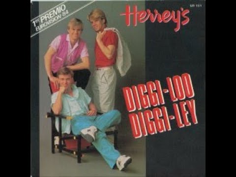 HERREY´S - (Eurovisión 1984) Diggi loo diggi ley - Every song you sing - SP 1984