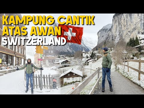 🇨🇭 Ep.3 DIY TRAVEL KE SWISS [ LAUTERBRUNEN & MÜRREN ] | MALAYSIA | SWITZERLAND | 11H10M | BACKPACKER