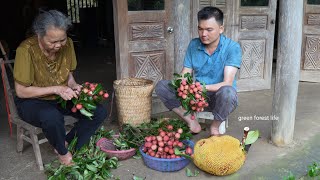 Peaceful rural life with mother. Robert | Green forest life