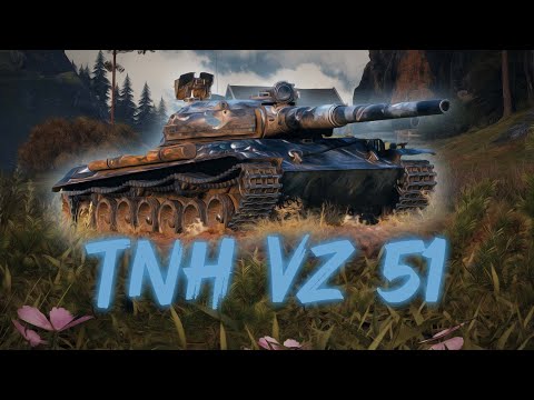 TNH Vz 51 ist der beste CZ Heavy den niemand spielt! [World of Tanks]
