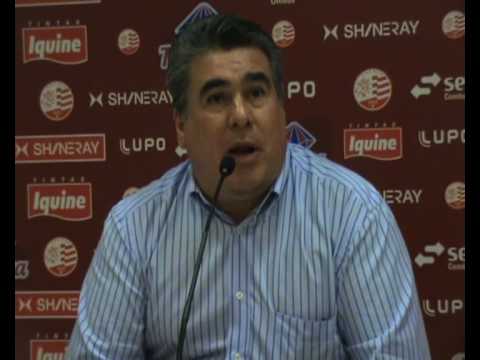 NauticoNET - Náutico 2x0 Ipatinga - Série B 2010 - Coletiva Berillo Albuquerque