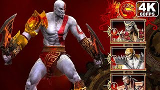 MORTAL KOMBAT Kratos Klassic Towers Gameplay 4K 60FPS