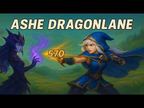 Arctic Arrow - Wild Rift Ashe Crit Build Dragonlane with Nami Support | Master Rank Gameplay