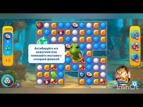 Fishdom 2022, no Boosters,  10254  level  -  прохождение без бустеров,  10254  уровень.