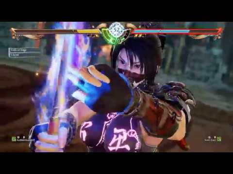 SoulCalibur 6 (Sophitia) Nyawu vs (#9 Ranked Taki) bedtimebuddy07 - 01 & 02
