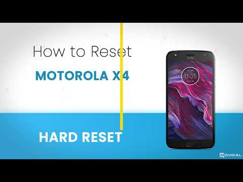 How to Hard Reset Motorola X4 . Recovery Mode. Factory Data Reset