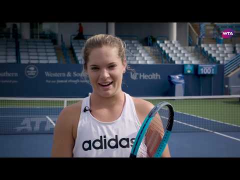 Serve Speed Challenge | Caty McNally