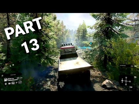 SNOWRUNNER [PS4] Gameplay Walkthrough Part 13 - Garage Open And Disaster!