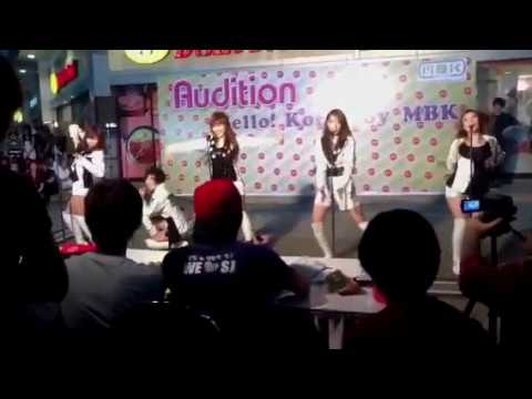 Deli Kiss cover Kara audition Hello Korea (Lupin-step) 06-1