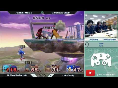 Project MSU 5 Doubles Winners Finals - Dirtboy & Solharath vs. Lain & Lordy