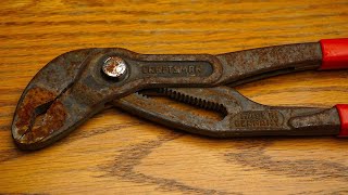 Cleaning ABANDONED Craftsman Pliers