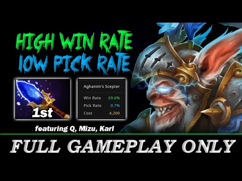 Low Pickrate High Winrate Aghanim's Scepter - Full Gameplay Meepo #190