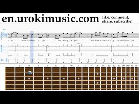 How to Play Guitar Shakira Can't Remember to Forget You Part#2 Melody School Learn Class Course