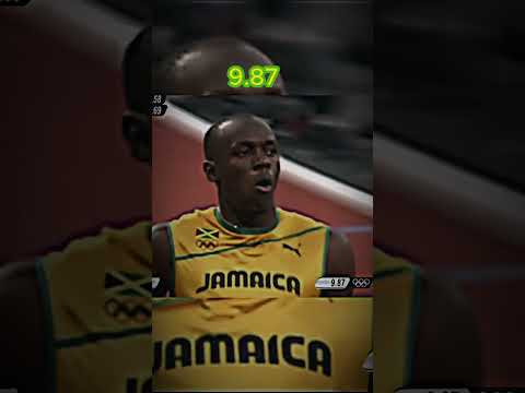 Bolt was Jogging in the Semifinals... #shorts #track #usainbolt