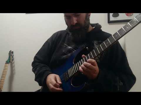 Shred Sweep Improvise over a Slonimsky chord progression. #guitar​ #improvise​ #exercises​