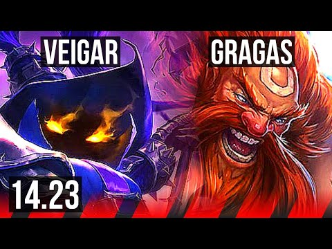 VEIGAR vs GRAGAS (TOP) | NA Master | 14.23