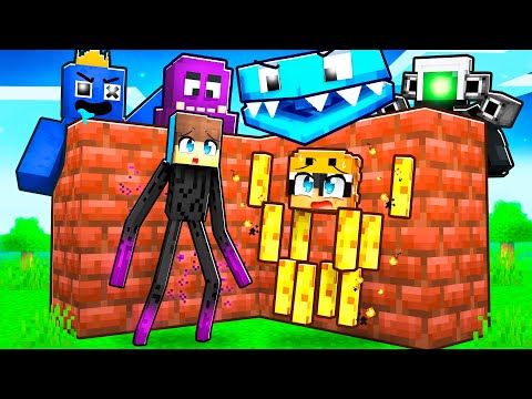 Kory - Build To SURVIVE In MINECRAFT But We're MOBS!