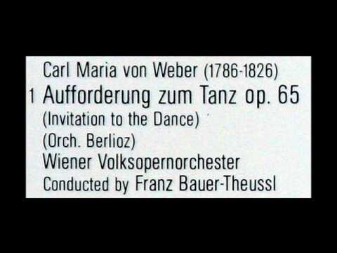 Von Weber / Berlioz / Franz Bauer-Theussl, 1970s: Aufforderung zum Tanz, Op. 65