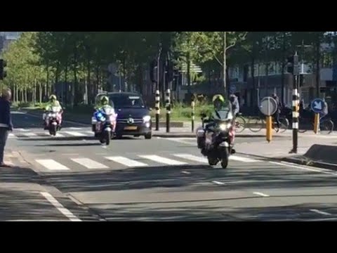 VIP transport  Begeleiding politie motoren met spoed in Amsterdam