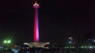 Sambut Asian Games 2018, Pemprov DKI Jakarta Sajikan Video Mapping di Monas, Berikut jadwalnya