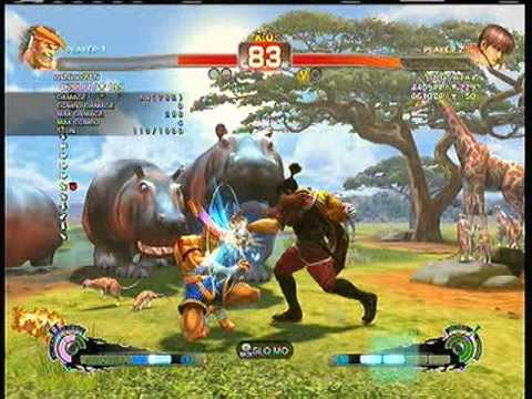 SSF4AE:  Adon (oshino215) vs.  Guy  (papatiwawa)  SD