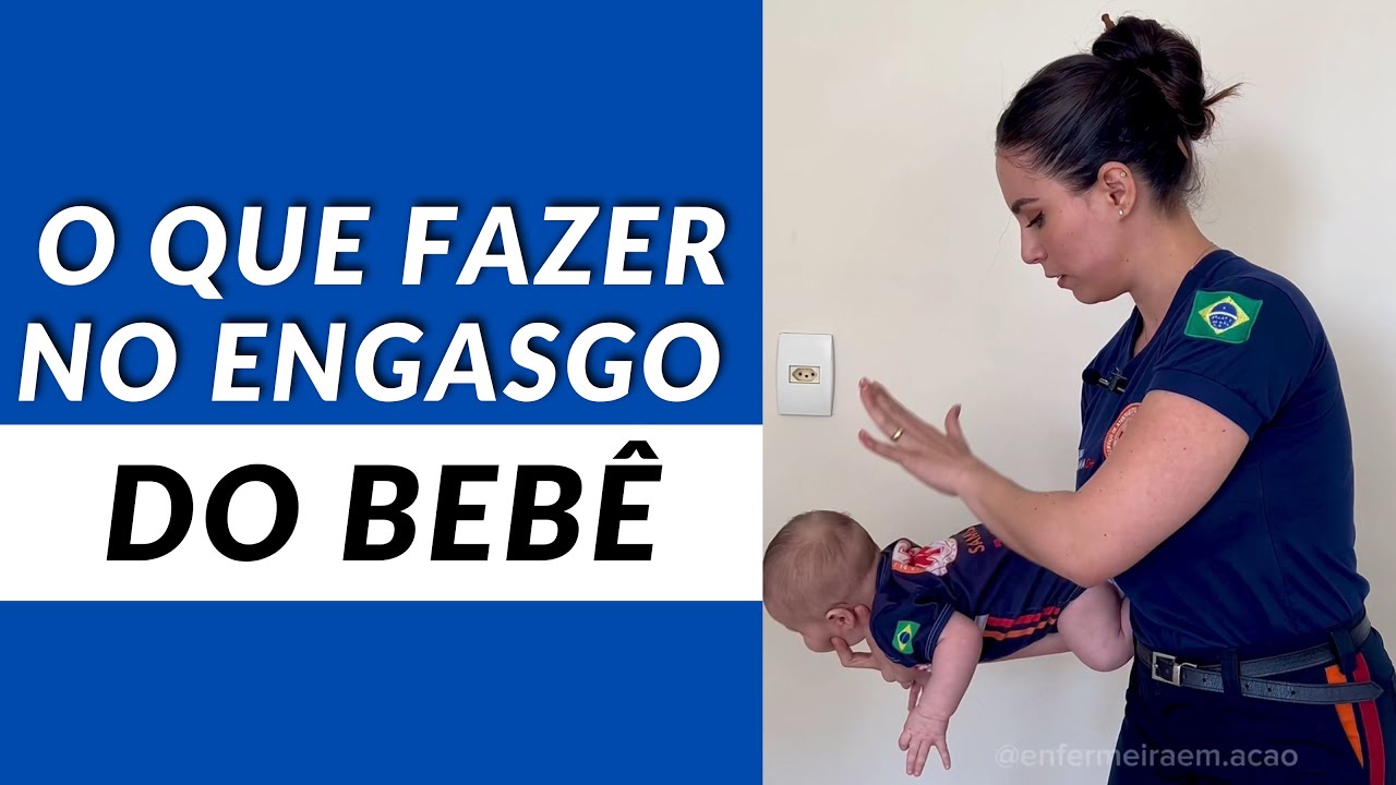 Como desengasgar um bebê (OVACE)