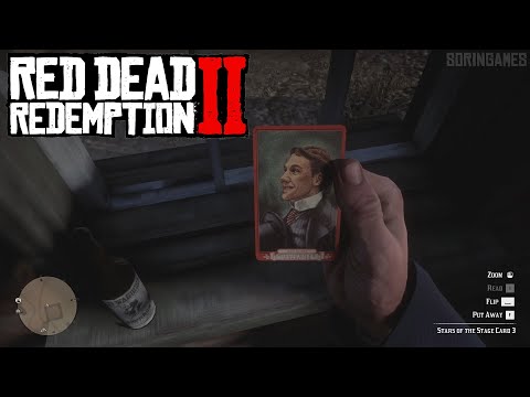 Red Dead Redemption 2 - Stars of the Stage Cigarette Cards Locations (HD)