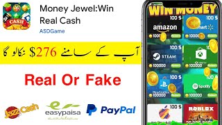 Money Jewel App Scam Or Legit | Money Jewel App Win Real Cash | Earn PayPal Money By Playing Games