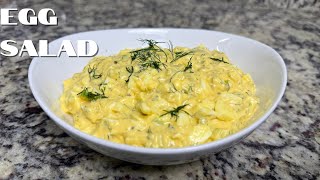HOW TO MAKE EGG SALAD | THE SECRET TO THE CREAMIEST EGG SALAD