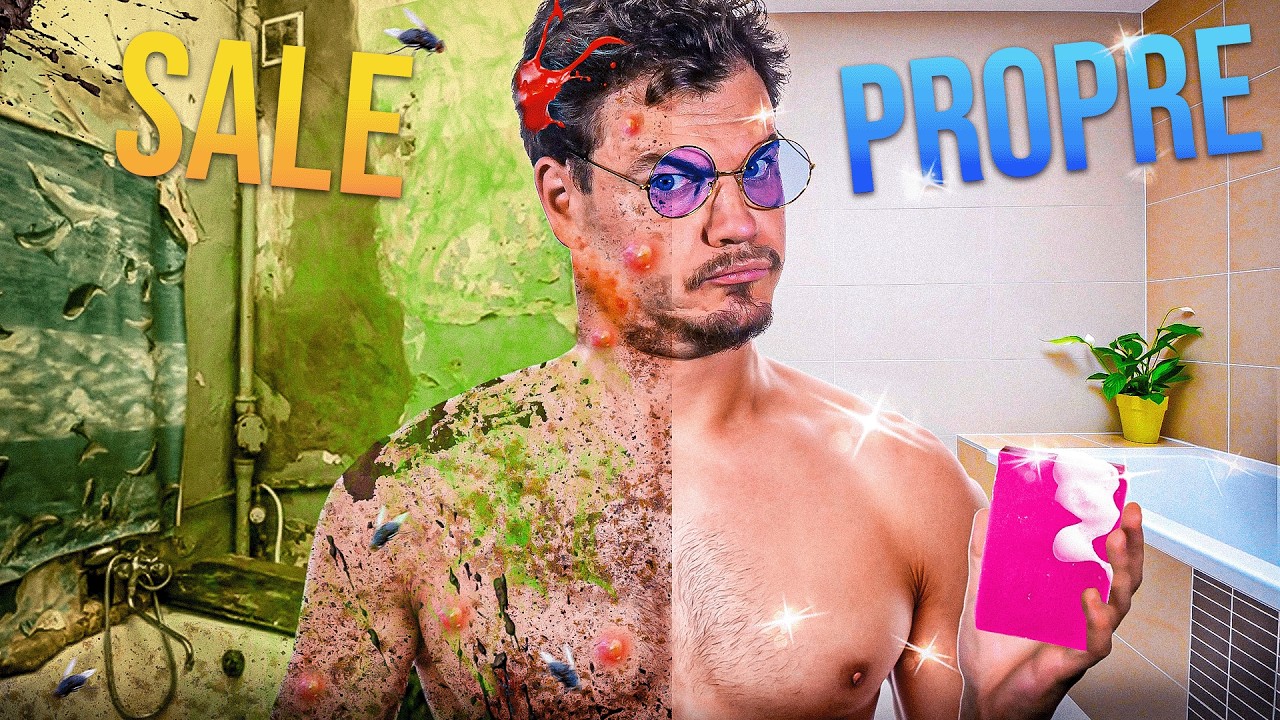 Se laver en permanence / ne jamais se laver : C’EST QUOI LE PIRE ?!