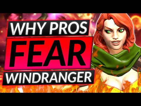 Why Windranger Support SUDDENLY BECAME Pro's Top Hero Pick - Position 4 Tips - Dota 2 Guide