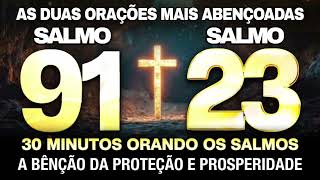 DOIS SALMOS MAIS ABENÇOADOS SALMO 91 E SALMO 23 PROTEÇÃO PROSPERIDADE 