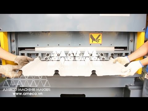 How roof sheet manufactue in roofing sheet making machine