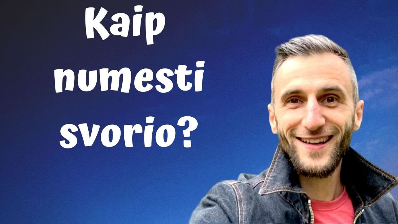 Kaip numesti svorio? [20 patarimų]
