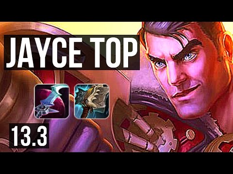 JAYCE vs FIORA (TOP) | 11/0/3, Legendary, 1.0M mastery, 300+ games | KR Challenger | 13.3