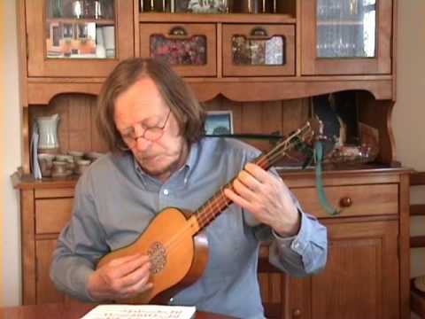 Guillaume Morlaye - Gaillarde - Renaissance Guitar