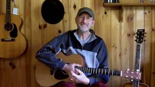 Jim Bruce Blues Guitar Lessons - A Bit Of Fun With Travis Picking