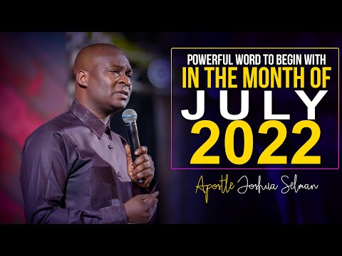 1st JULY 2022 | POWERFUL WORD TO START JULY 2022 | Apostle Joshua Selman