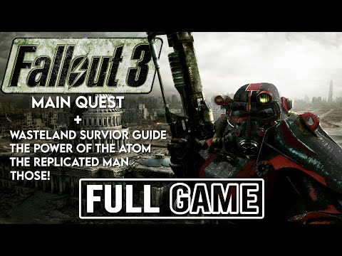 Fallout 3  (Good Karma) | FULL GAME (No Commentary) | Gameplay Walkthrough