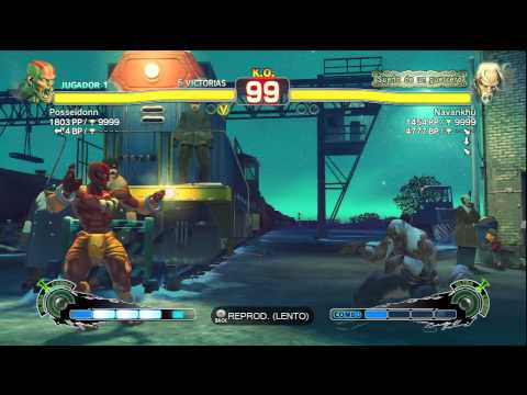 SSF4 AE 2012 HD-Posseidonn (Dhalsim) VS Navankhu (Gen)