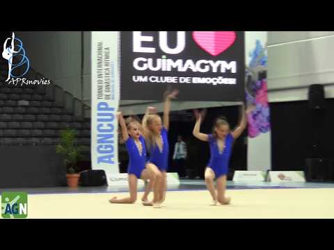 Yival Shulman, Linoy Sirotinsky and Anna Bakunin - Qiriat Byalik (ISR) - Gala - AGN Cup 2018