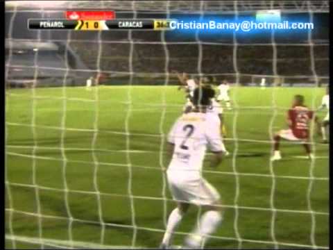 Peñarol vs Caracas (4-0) Copa Libertadores 2012 Primera Fase Los goles