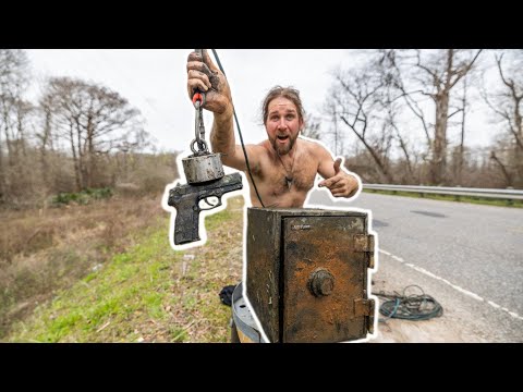 Magnet Fishing Gone Crazy - Discovering Unexpected Treasures While Magnet Fishing (We Made The News)