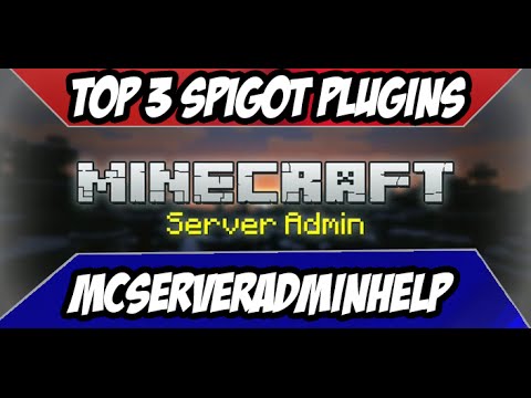 Ultimate Spigot Plugins for McServerAdmin!