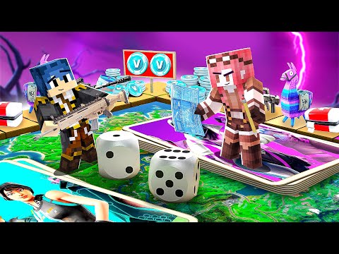 IL GIOCO DI SOCIETÀ DI FORTNITE SU MINECRAFT!